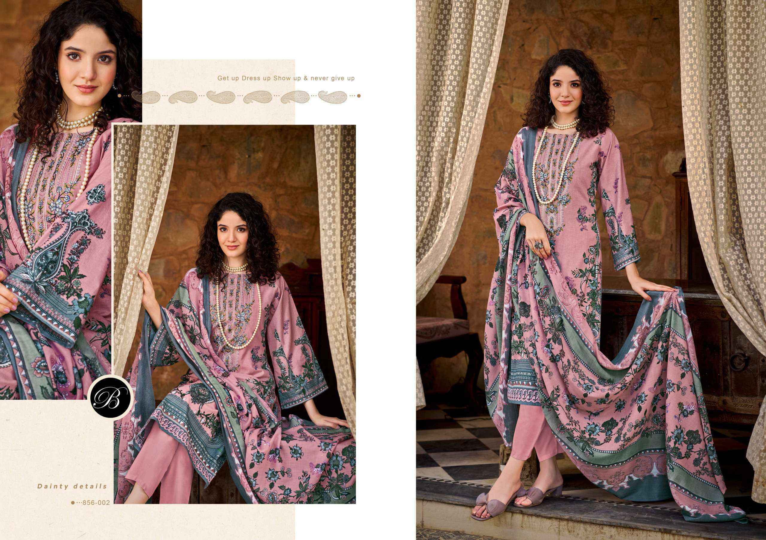 Belliza Designer Naira Vol 110 Cotton Dress Material Surat Bazaar Wholesale ( 8 pcs Cataloge )