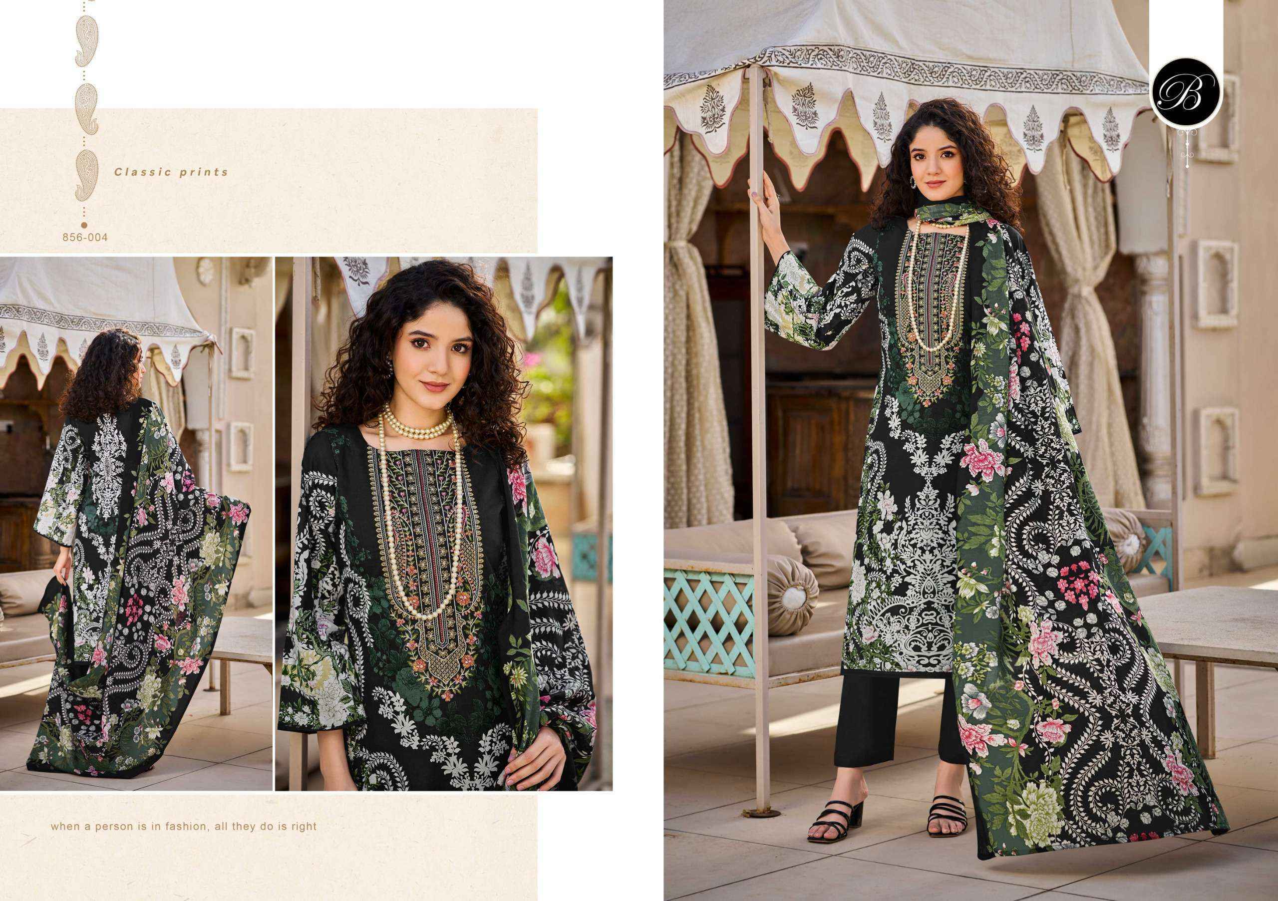 Belliza Designer Naira Vol 110 Cotton Dress Material Surat Bazaar Wholesale ( 8 pcs Cataloge )