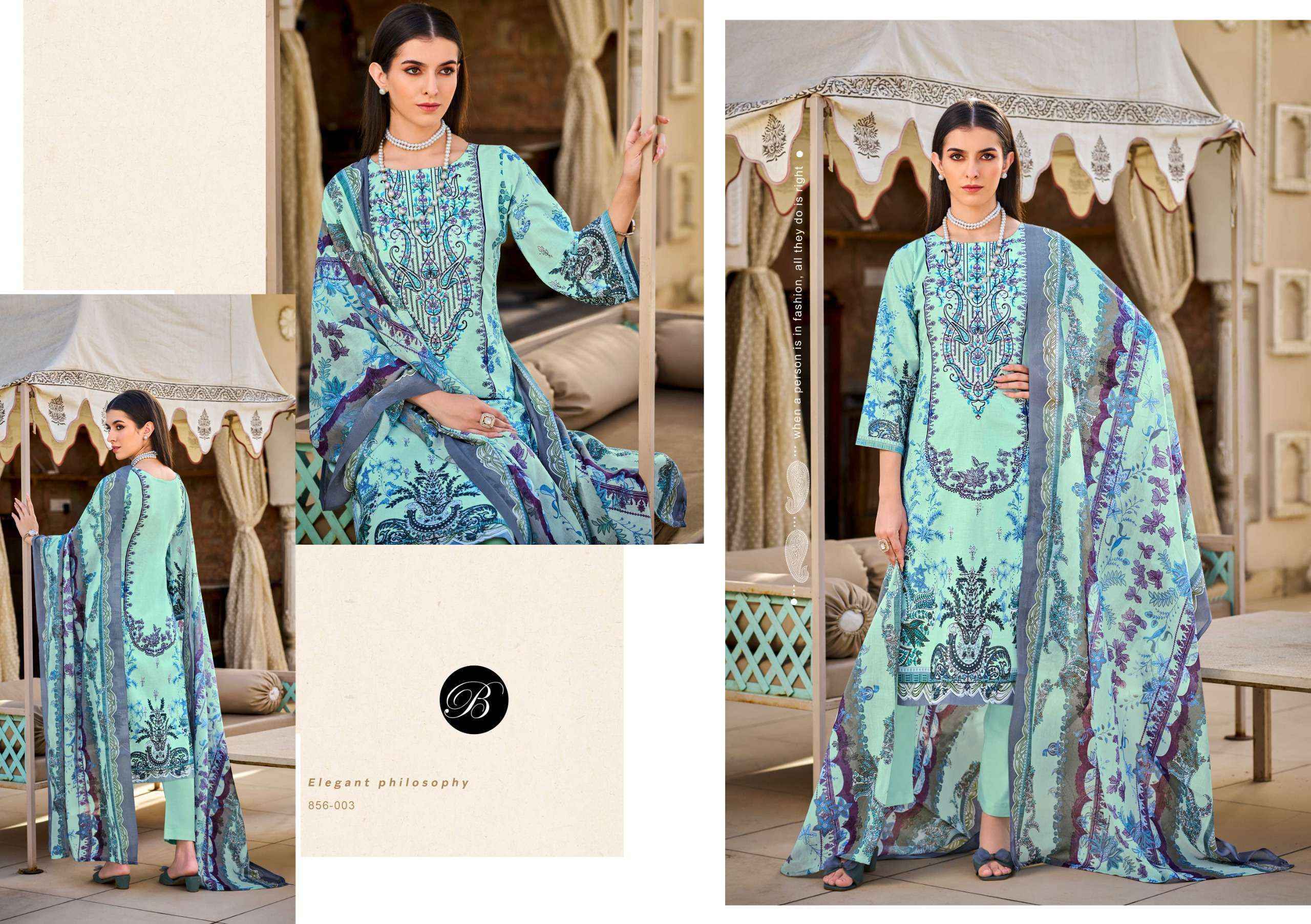 Belliza Designer Naira Vol 110 Cotton Dress Material Surat Bazaar Wholesale ( 8 pcs Cataloge )