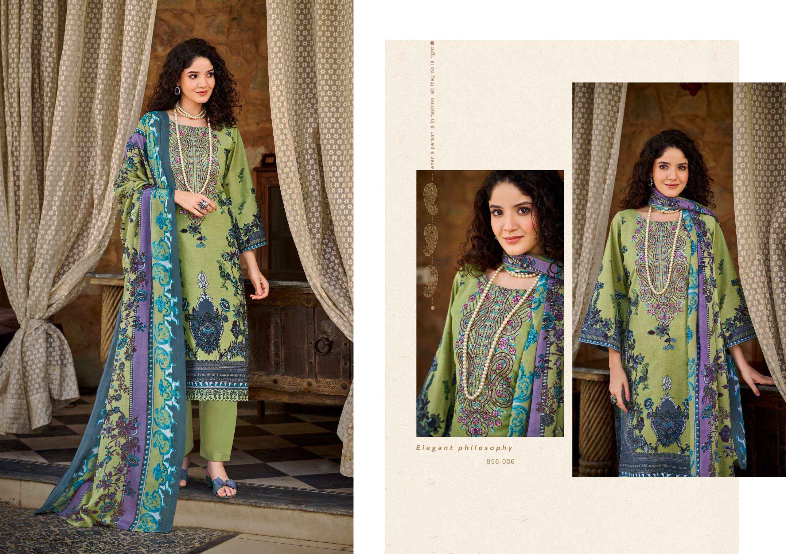 Belliza Designer Naira Vol 110 Cotton Dress Material Surat Bazaar Wholesale ( 8 pcs Cataloge )