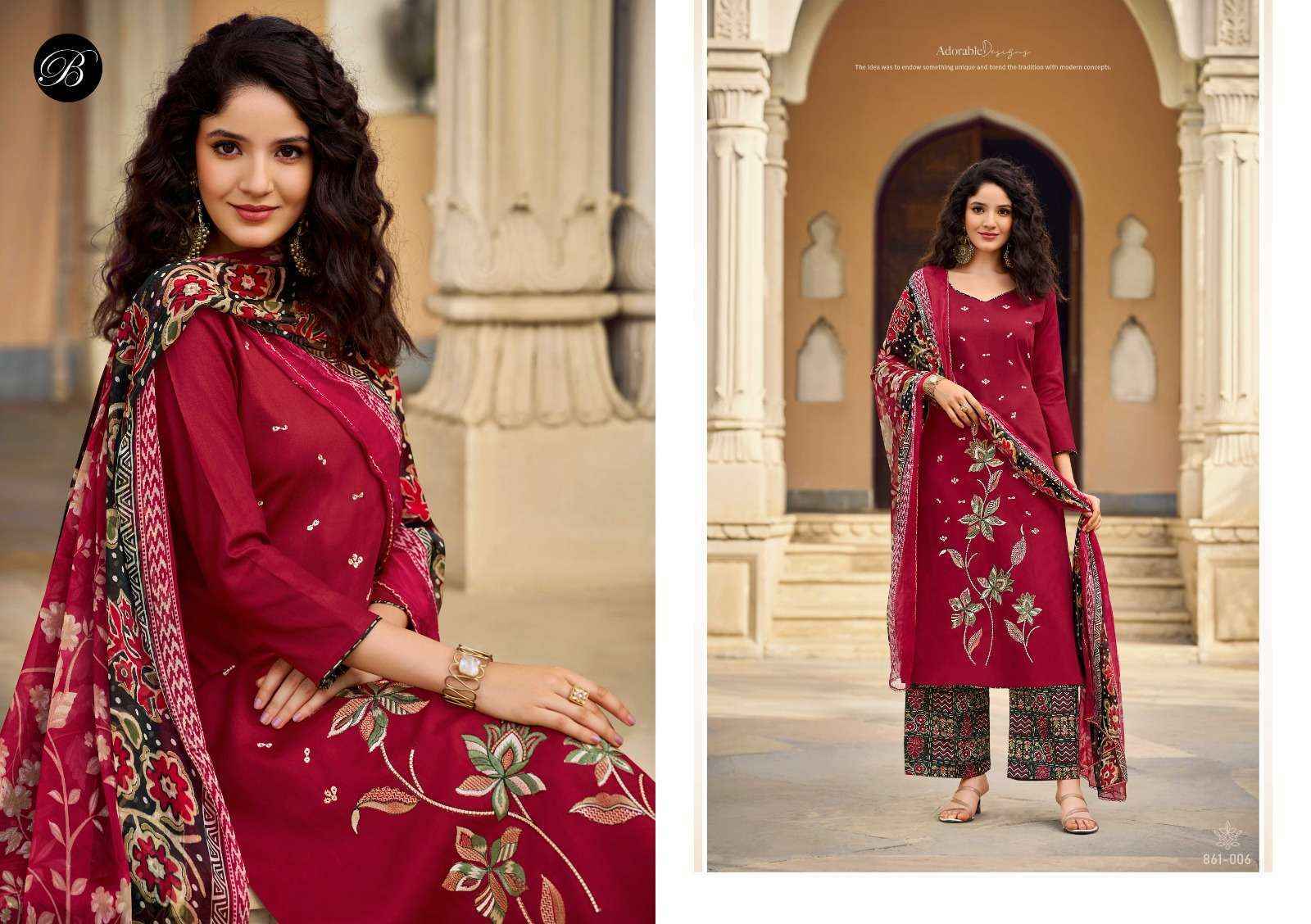 Belliza Gulkayra Vol 2 Jam Cotton Dress Material Wholesale Surat (8 pcs Catalogue