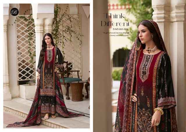 Belliza Shaheen Vol 5 Viscouse Reyon Dress Material Online Shopping ( 8 pcs Catalogue )