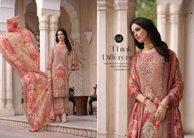Belliza Shaheen Vol 5 Viscouse Reyon Dress Material Online Shopping ( 8 pcs Catalogue )