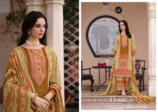Belliza Shaheen Vol 5 Viscouse Reyon Dress Material Online Shopping ( 8 pcs Catalogue )