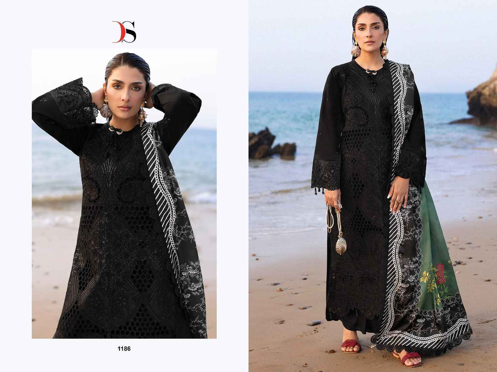 Deepsy Sirene Luxury Lawn 25 Vol 2 Wholesale Cotton Dress Material ( 6 pcs Catalogue )