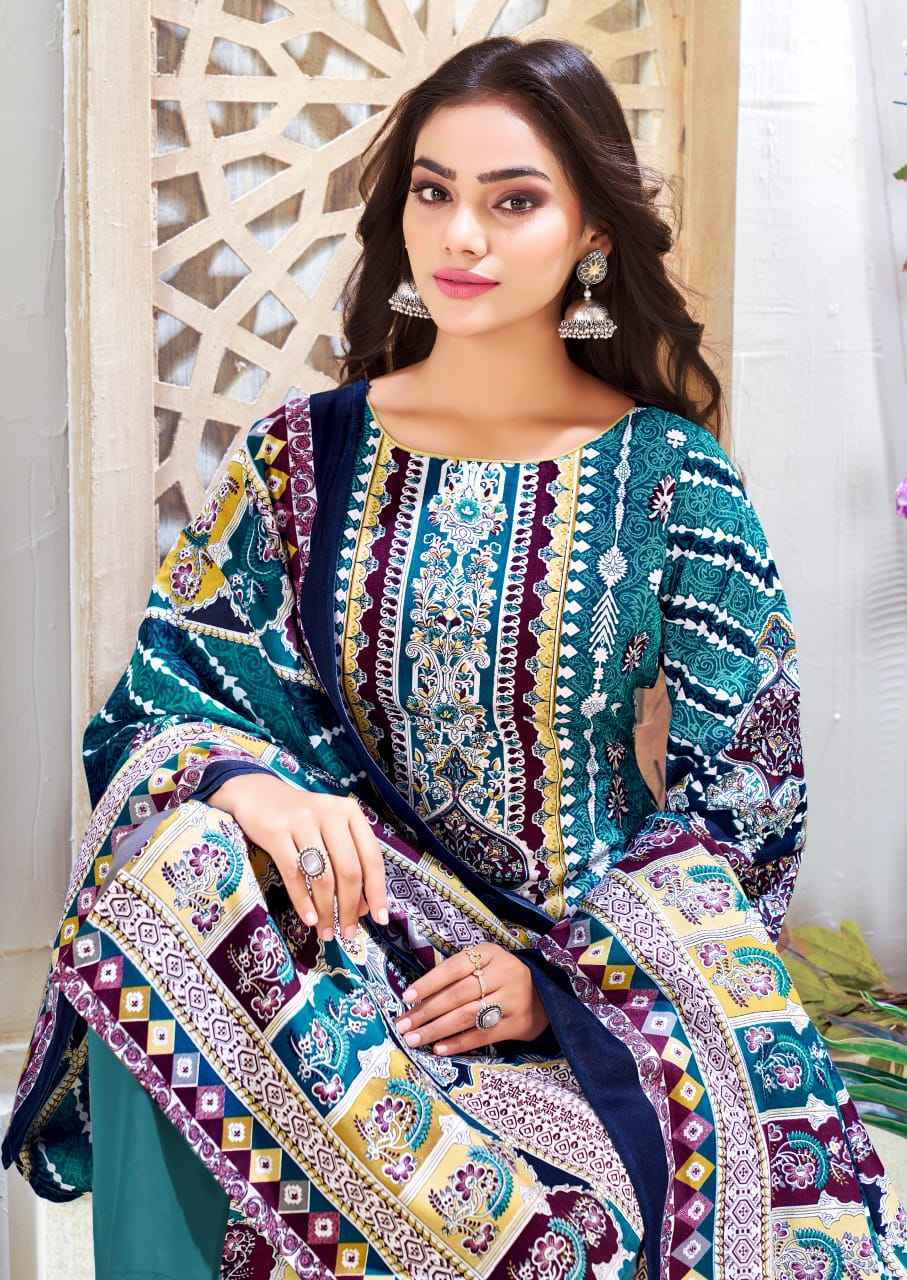 Ganesh Ji Dilshad Vol 2 Soft Cotton Salwar Kameez Wholesale Rate ( 8 Pcs Catalog )