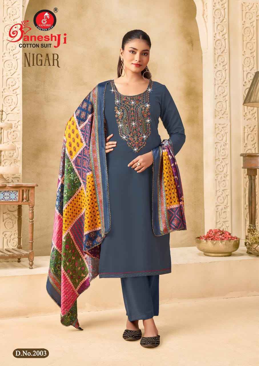 Ganesh Ji Nigar Vol 2 Rayon Salwar Kameez Wholesale Rate ( 8 Pcs Catalog )