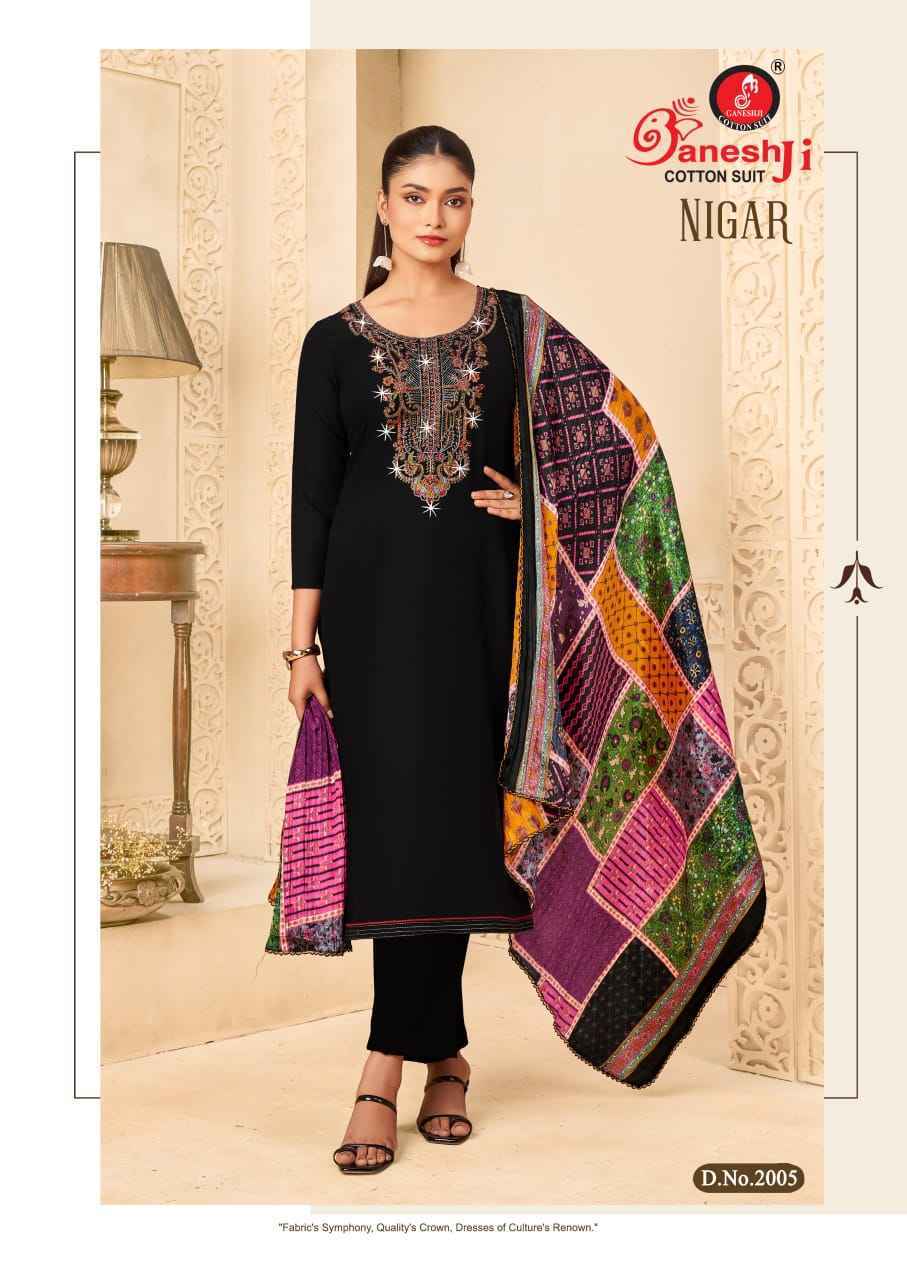 Ganesh Ji Nigar Vol 2 Rayon Salwar Kameez Wholesale Rate ( 8 Pcs Catalog )