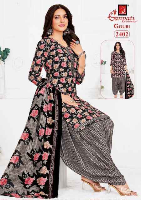 Ganpati Gouri Vol 10 Wholesale Cotton Dress Material ( 15 pcs Catalogue