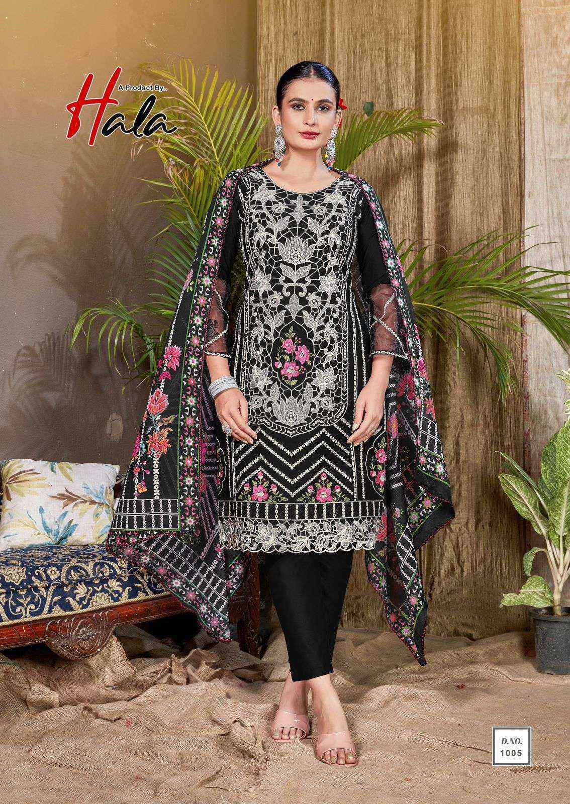 Hala Tabeer Edition 23 Lawn Cotton Dress Material Wholesale Catalog Surat ( 6 pcs Catalogue )