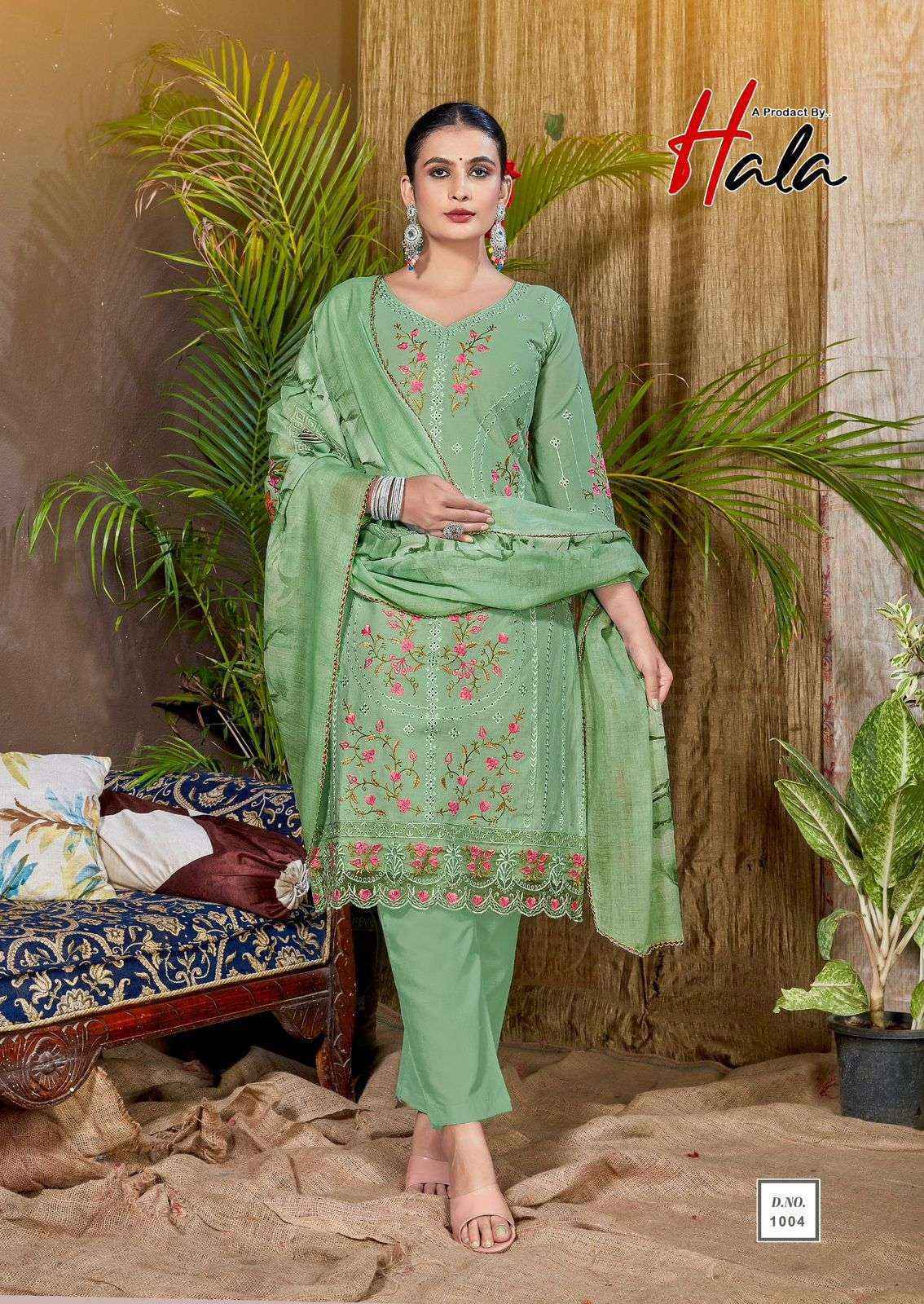 Hala Tabeer Edition 23 Lawn Cotton Dress Material Wholesale Catalog Surat ( 6 pcs Catalogue )