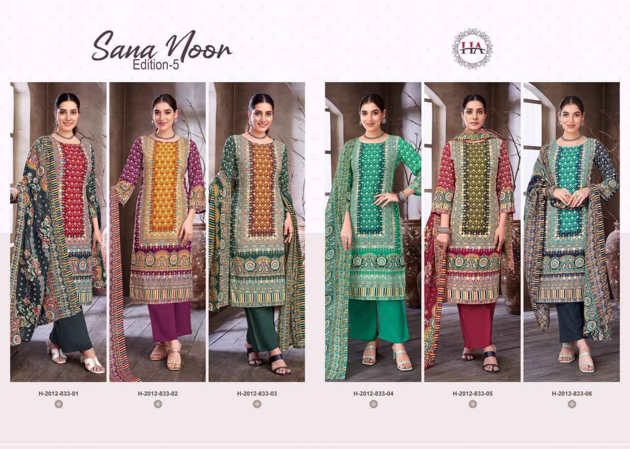 Harshit Fashion Sana Noor Edition 5