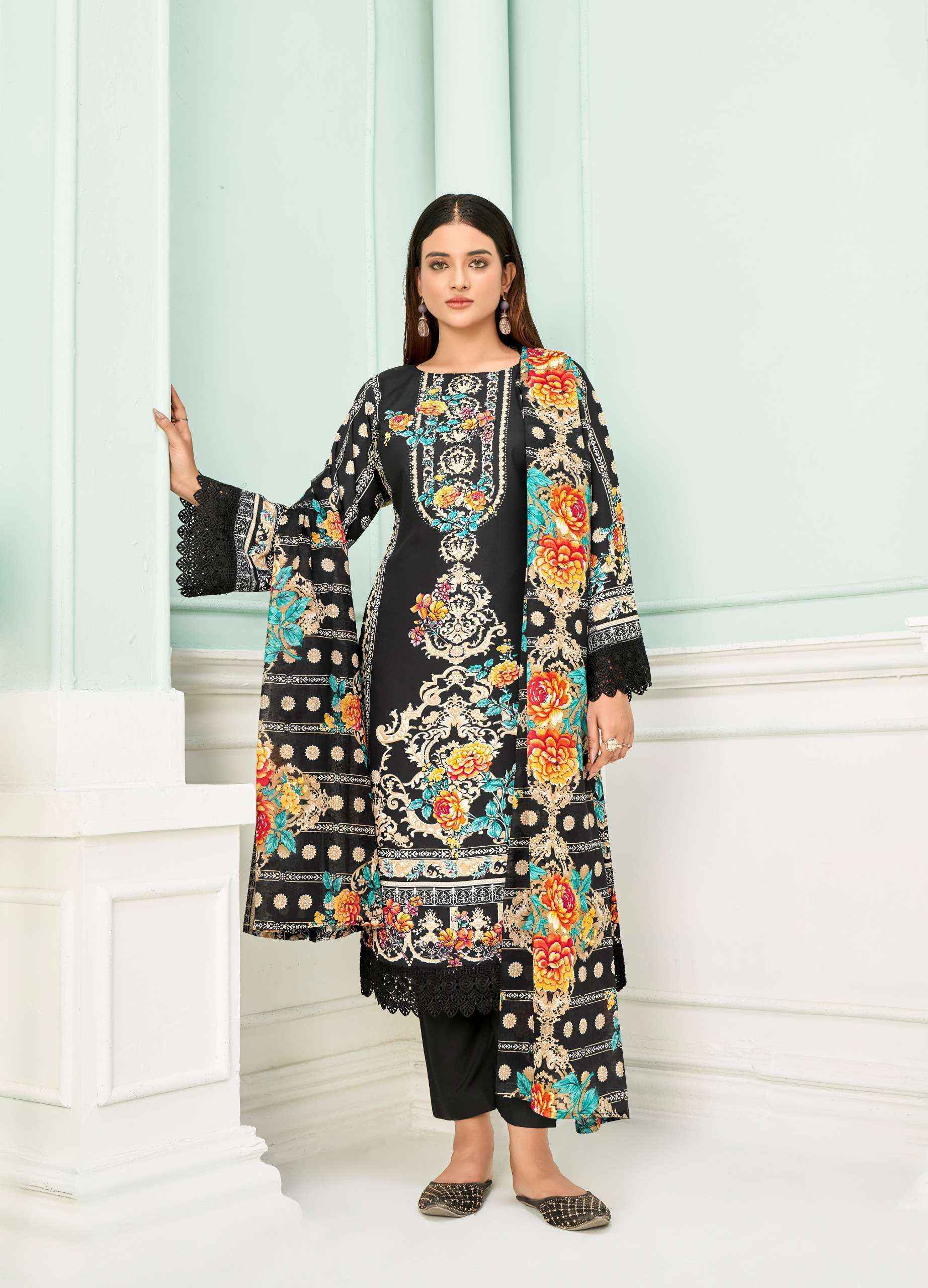 Jash Qurbat Vol 5 Cotton Dress Material Latest Catalog ( 8 pcs Catalogue