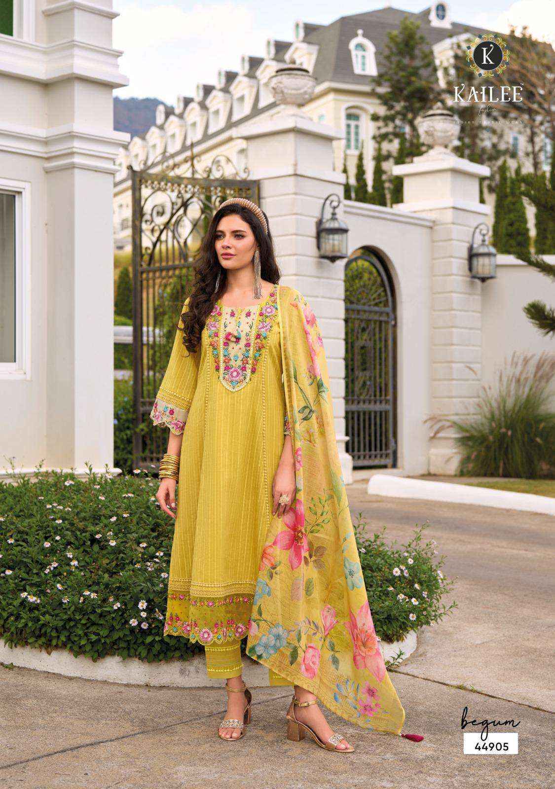 Kailee Fashion Begum Vol 7 Cotton Kurti Combo Wholesale Rate ( 5 Pcs Catalog )