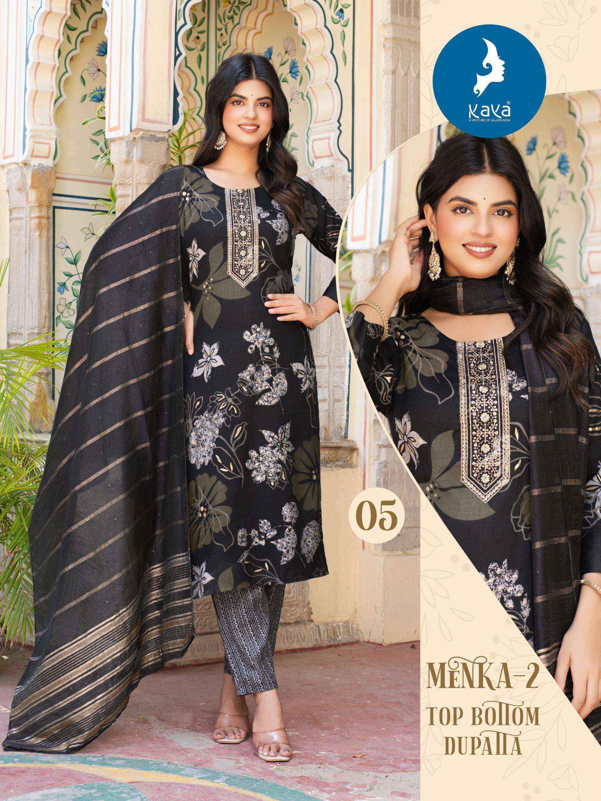 Kaya Menka Vol 2 Capsule Kurti Combo Dress Wholesale Rate ( 6 Pcs Catalog )