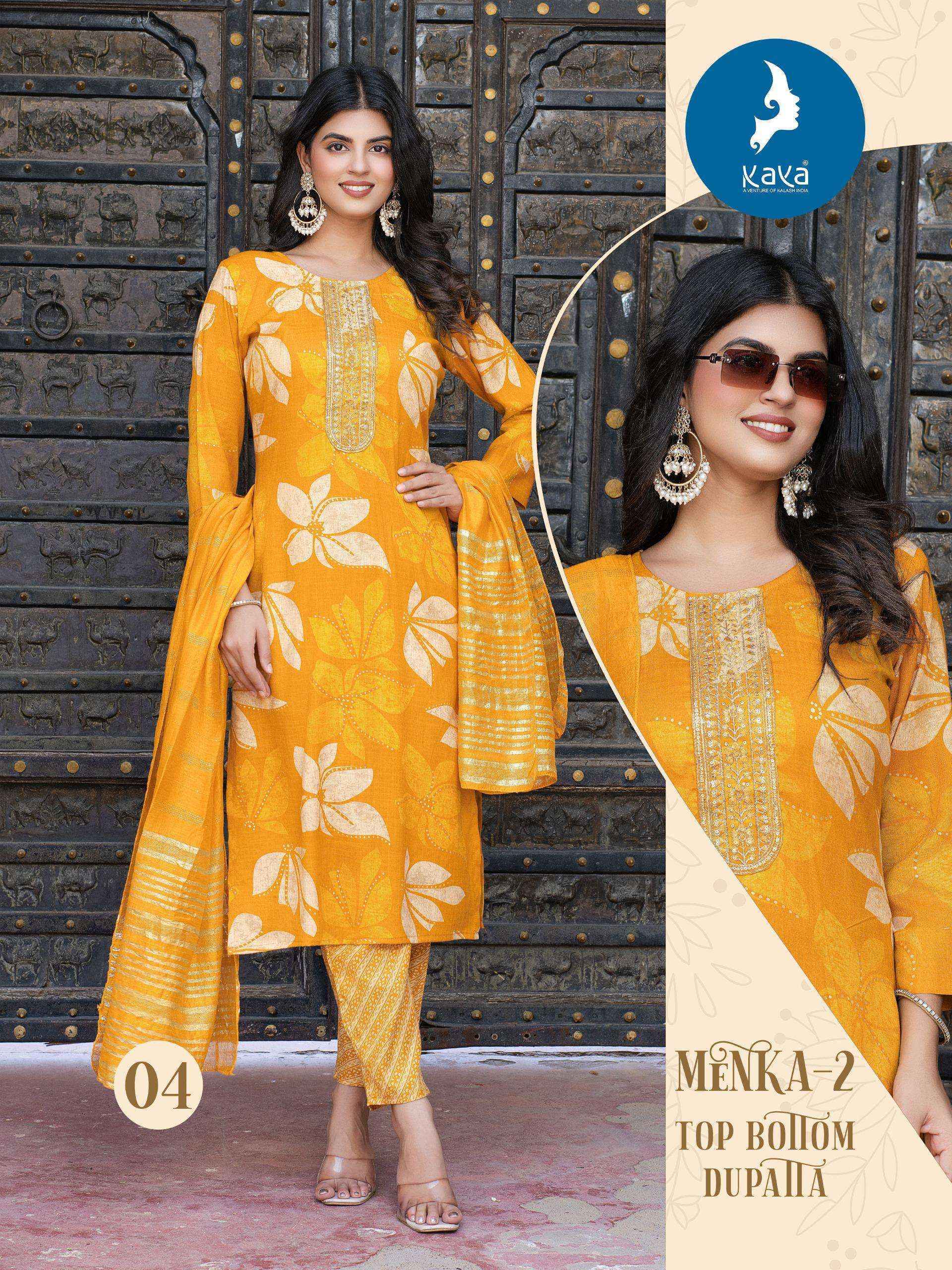 Kaya Menka Vol 2 Capsule Kurti Combo Dress Wholesale Rate ( 6 Pcs Catalog )