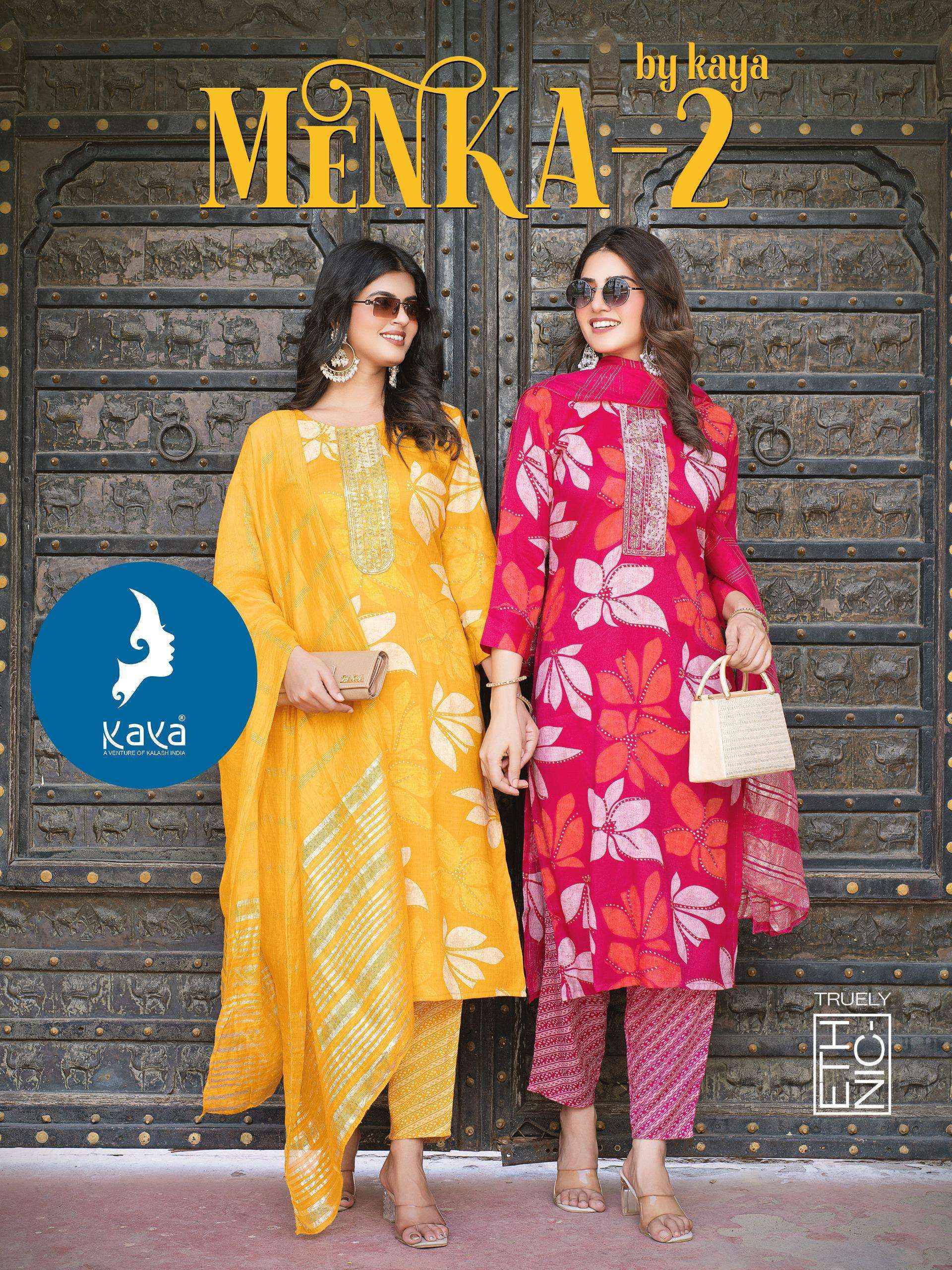 Kaya Menka Vol 2 Capsule Kurti Combo Dress Wholesale Rate ( 6 Pcs Catalog )