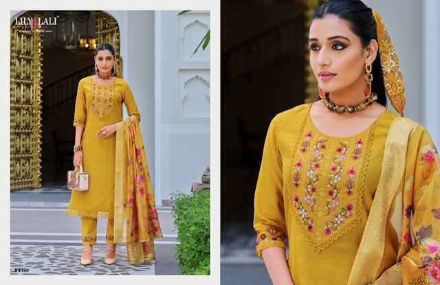 Lily & Lali Malvika Vol 3 Readymade Viscose Dress Wholesale Rate ( 6 Pcs Catalog )