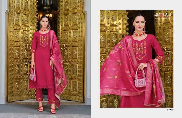 Lily & Lali Malvika Vol 3 Readymade Viscose Dress Wholesale Rate ( 6 Pcs Catalog )