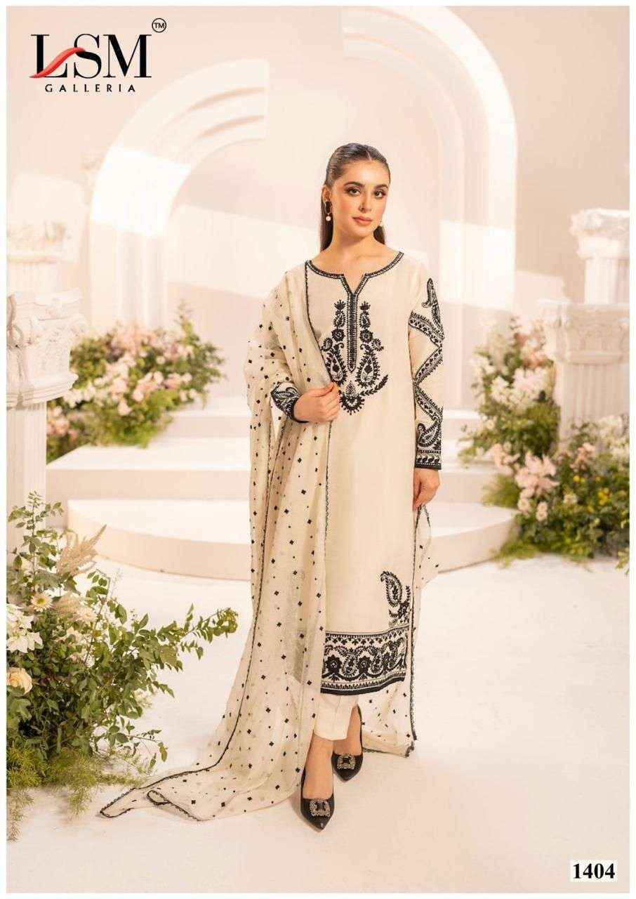 LSM Galleria Parian Dream Vol 14 Pakistani Lawn Dress Material ( 6 pcs Catalogue