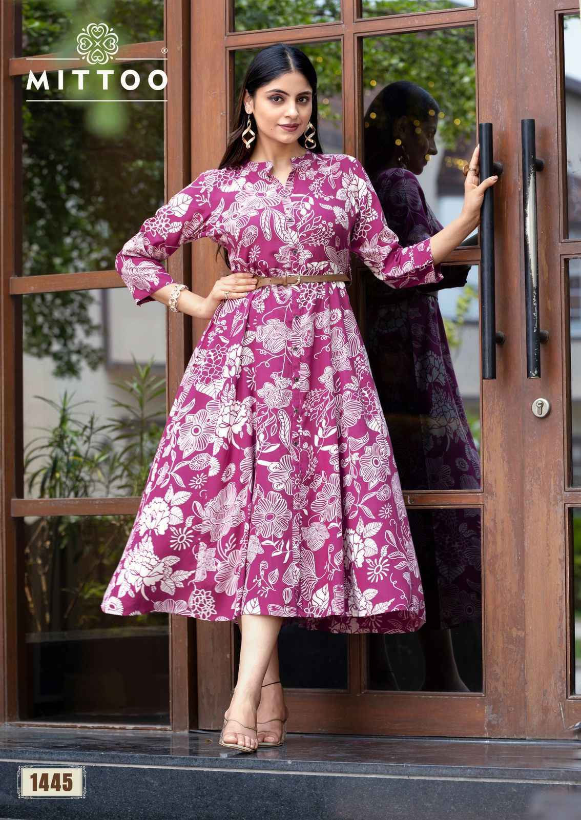 Mittoo Fashion Belt Vol 21 Rayon Kurti New Catalog ( 6 pcs Catalogue )