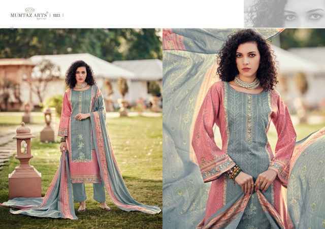 Mumtaz Arts Saaj Viscouse Cotton Dress Material Wholesale Surat ( 7 pcs Catalogue