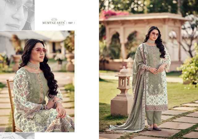 Mumtaz Arts Saaj Viscouse Cotton Dress Material Wholesale Surat ( 7 pcs Catalogue