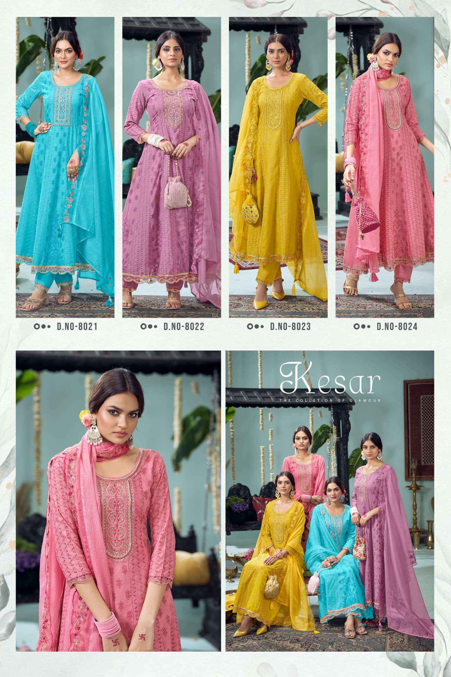 Rangoon Kesar Cotton Kurti Combo New Catalog Online Shopping ( 4 pcs Catalogue