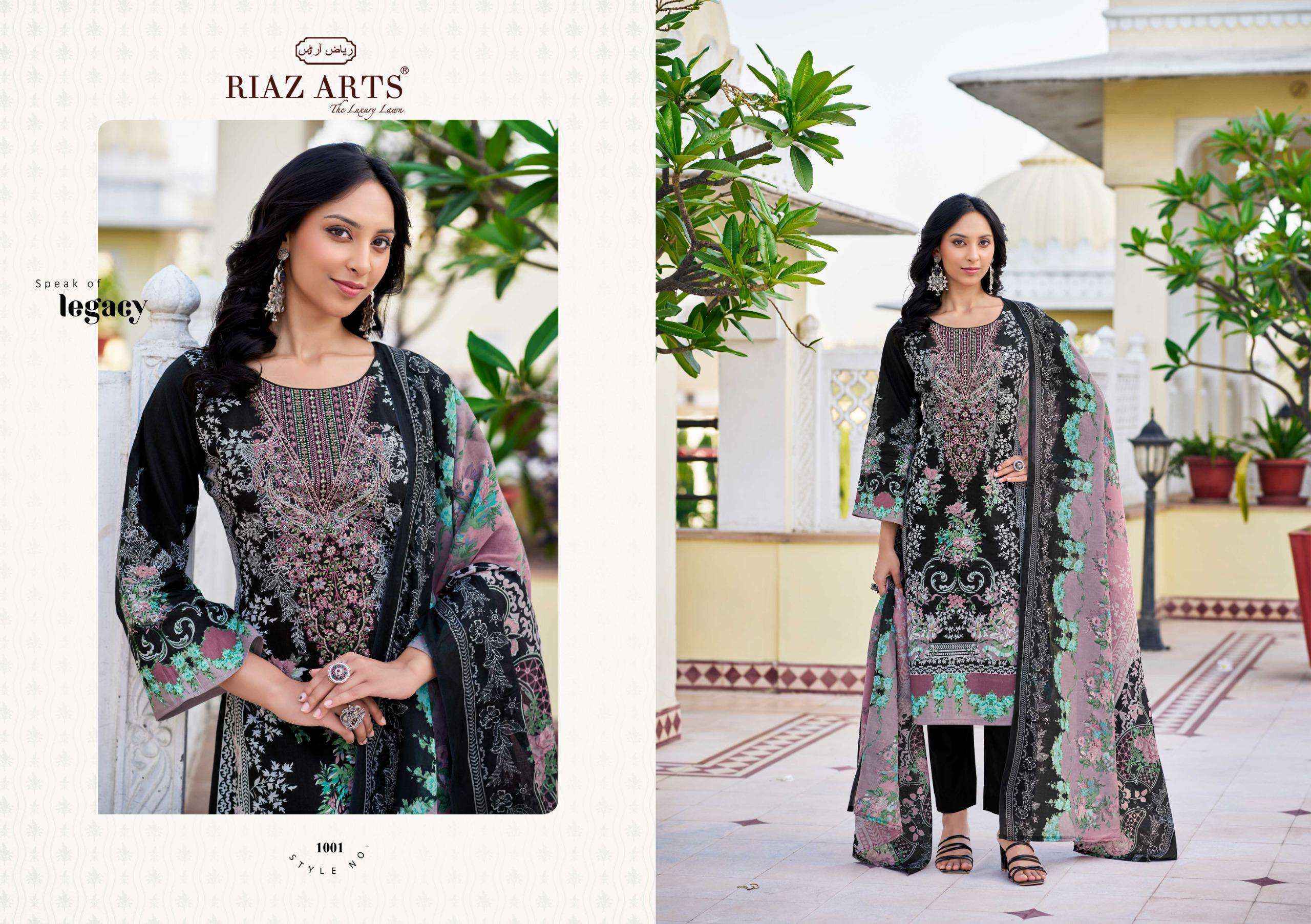 Riaz Arts Musafir Vol 26 Lawn Cotton Dress Material Wholesale Price ( 8 pcs Catalogue