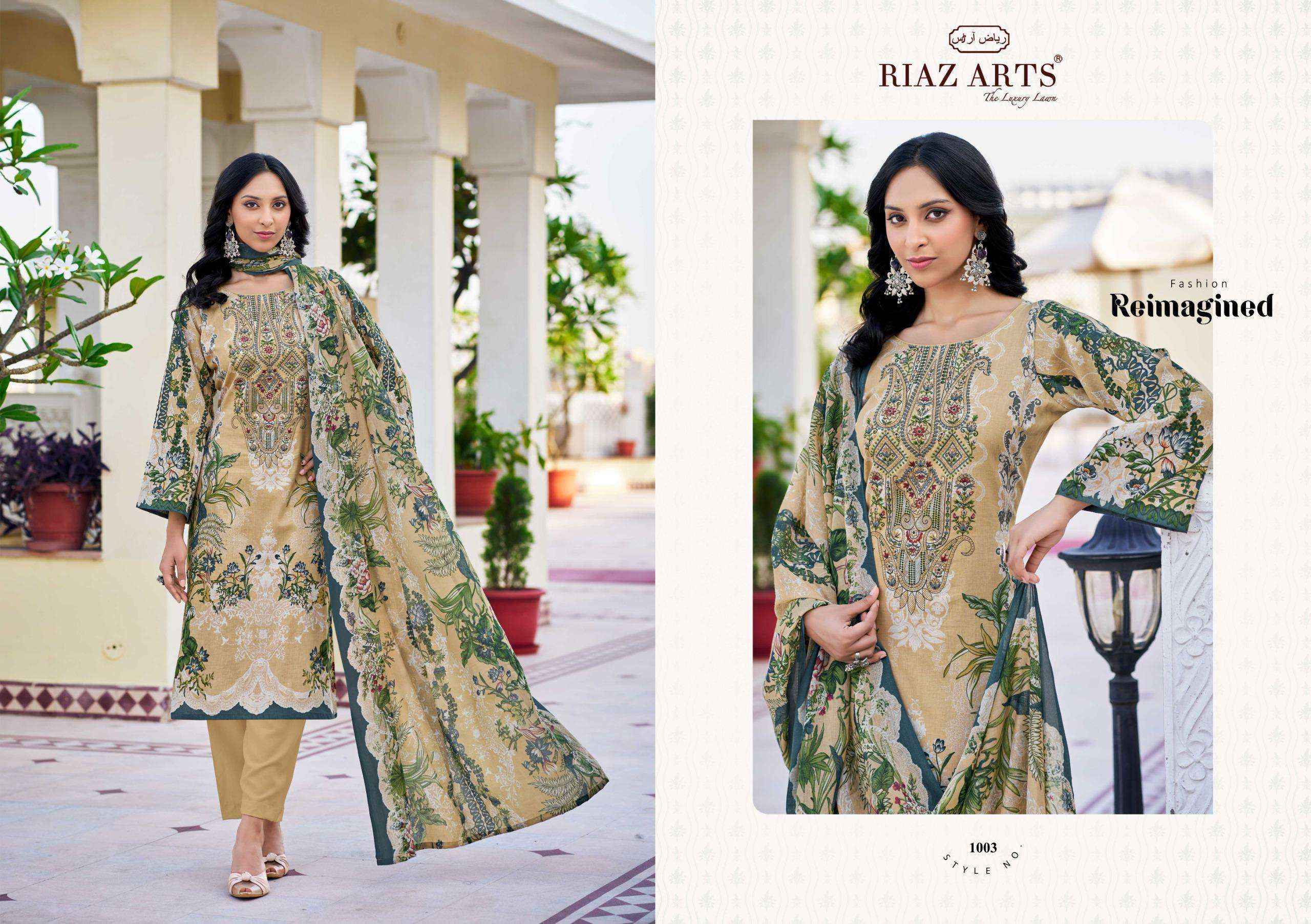Riaz Arts Musafir Vol 26 Lawn Cotton Dress Material Wholesale Price ( 8 pcs Catalogue