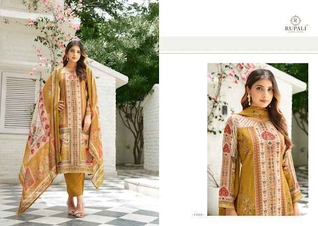 Rupali Fashion Anvika Viscouse Musline Salwar Kameez Wholesale Rate ( 4 Pcs Catalog )