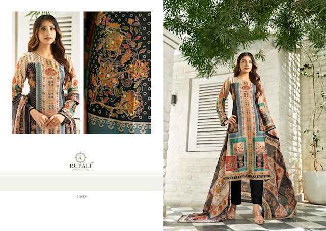 Rupali Fashion Anvika Viscouse Musline Salwar Kameez Wholesale Rate ( 4 Pcs Catalog )
