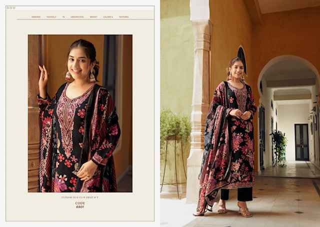 Rupali Fashion Raahi Vol 4 Musline Salwar Suit Wholesale Rate ( 6 Pcs Catalog )