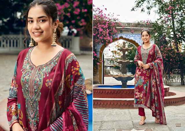 Rupali Fashion Raahi Vol 4 Musline Salwar Suit Wholesale Rate ( 6 Pcs Catalog )