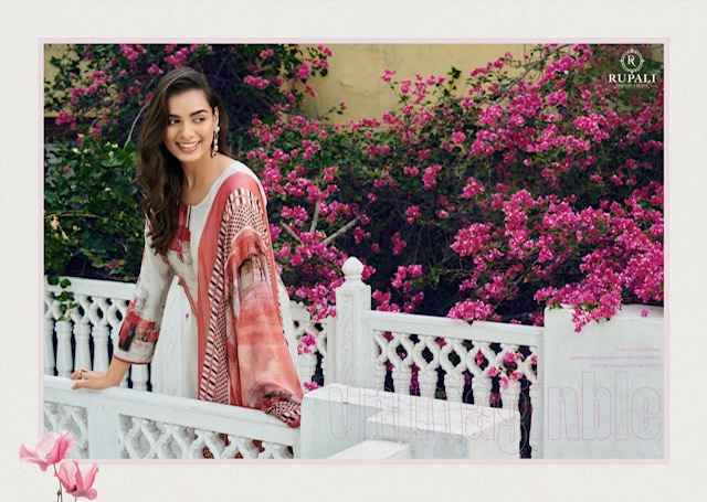 Rupali Fashion Radhya Musline Salwar Kameez Wholesale Rate ( 4 Pcs Catalog )