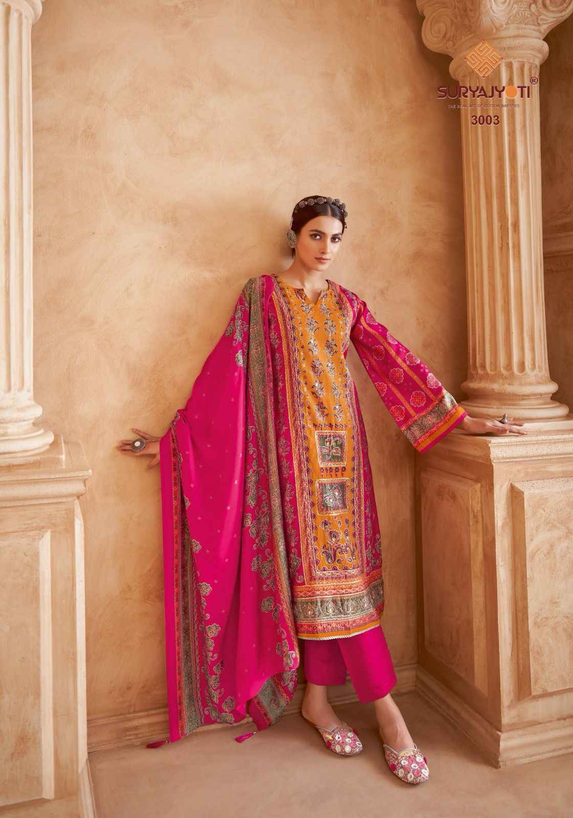 Suryajyoti Kanchan Vol 3 Modal Dress Material Surat Market (6 pcs Catalogue