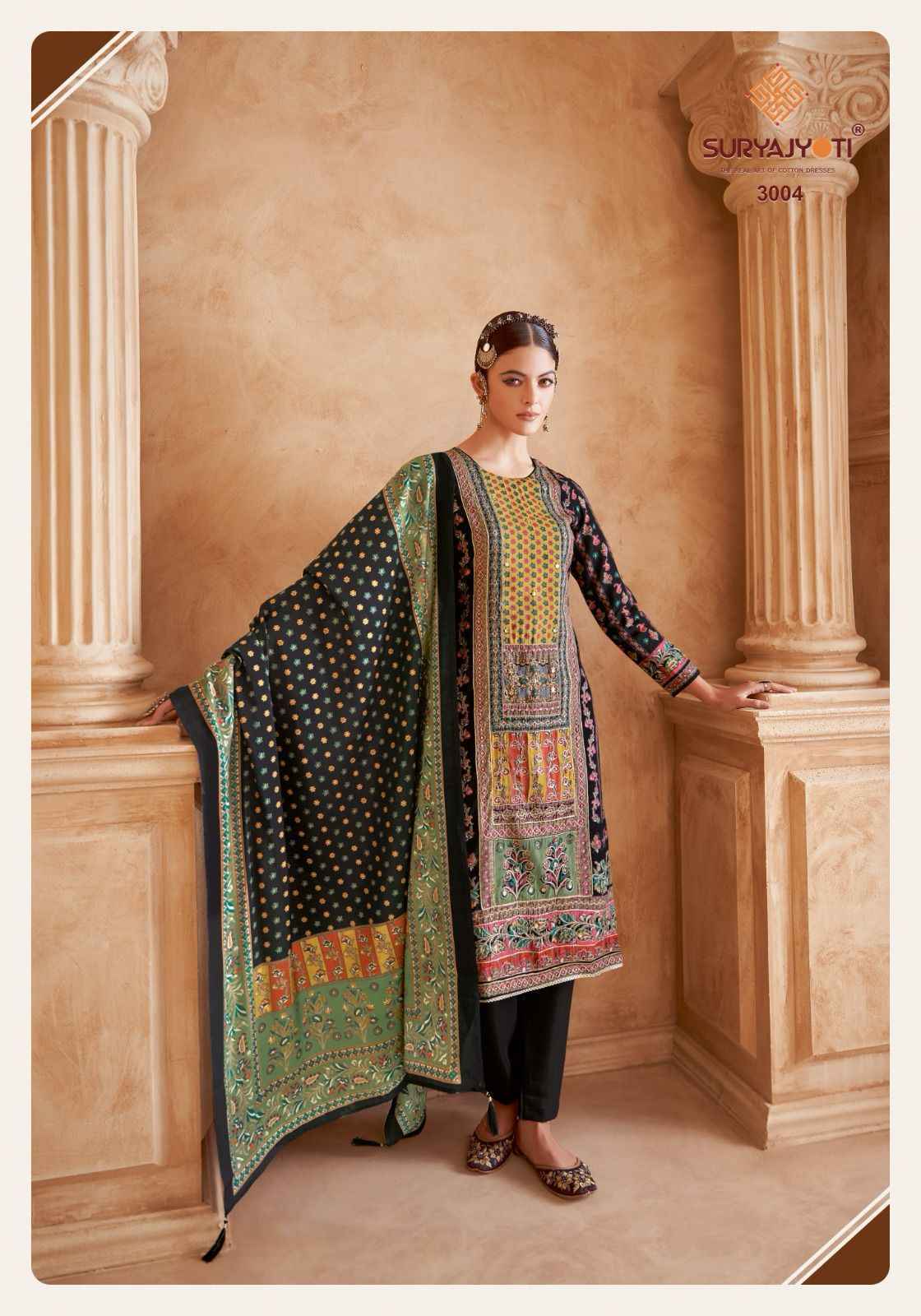 Suryajyoti Kanchan Vol 3 Modal Dress Material Surat Market (6 pcs Catalogue