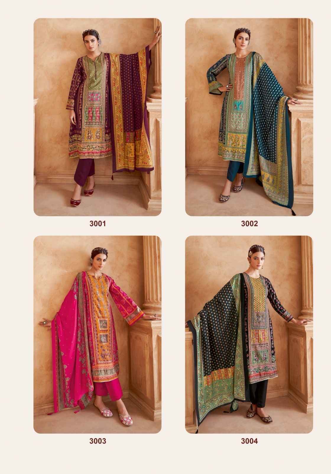 Suryajyoti Kanchan Vol 3 Modal Dress Material Surat Market (6 pcs Catalogue