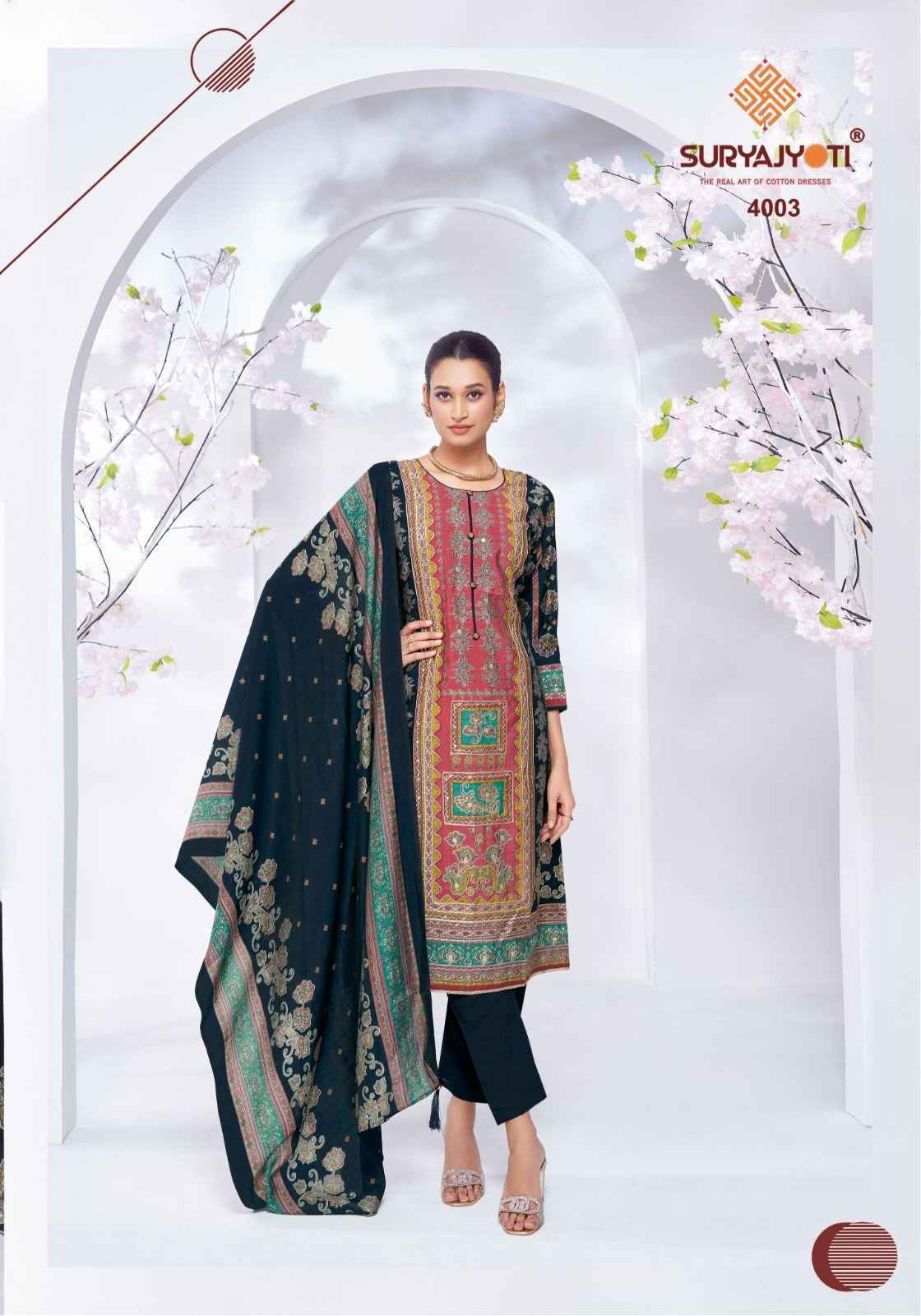 Suryajyoti Kanchan Vol 4 Modal Dress Material Wholesale Surat ( 6 pcs Catalogue
