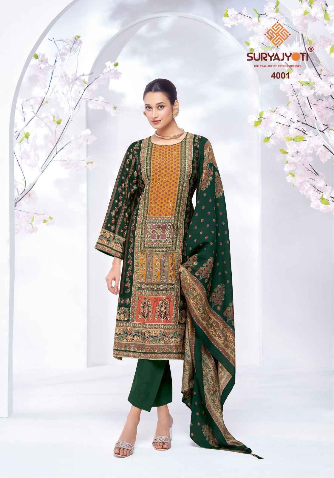 Suryajyoti Kanchan Vol 4 Modal Dress Material Wholesale Surat ( 6 pcs Catalogue