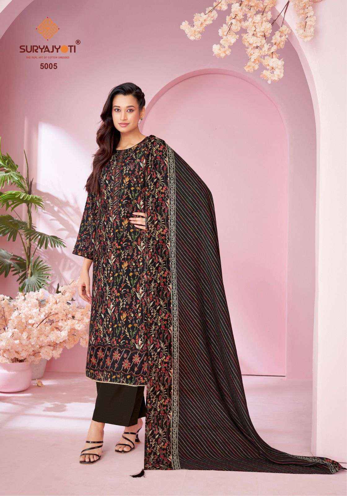 Suryajyoti Kanika Vol 5 Wholesale Modal Dress Material ( 6 pcs Catalogue