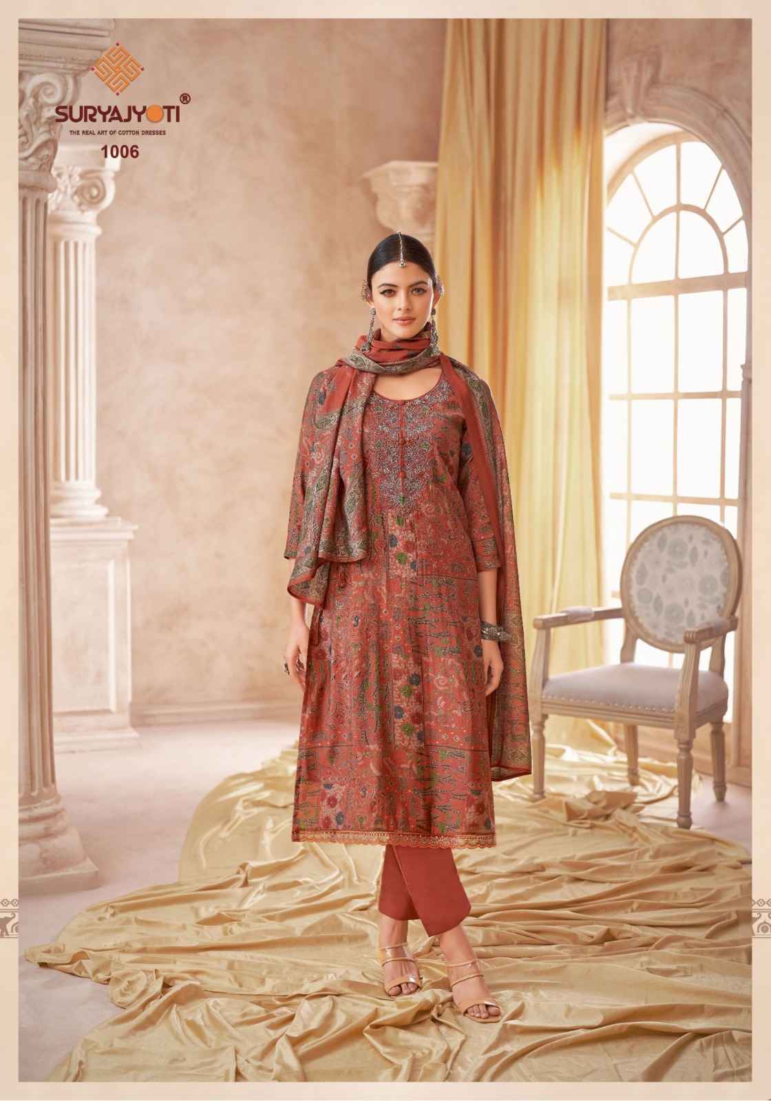 Suryajyoti Kesha Vol 1 Modal Dress Material NEW CATALOG WHOLESALE ( 6 pcs Catalogue