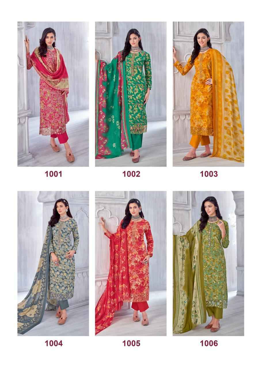 Suryajyoti Kia Vol 1 Lawn Cotton Dress Material Wholesale Bazaar ( 8 pcs Catalogue