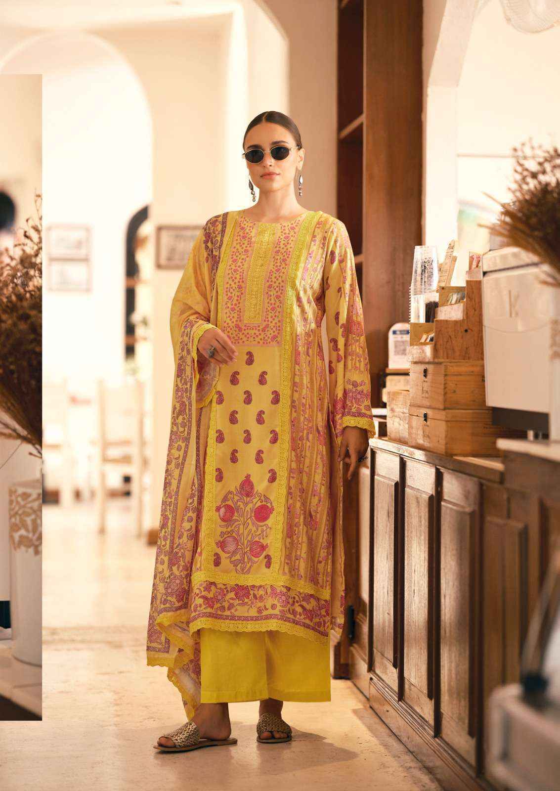 The Hermitage Shop Bagh Edition 3 Lawn Cotton Salwar Kameez Wholesale Rate ( 6 Pcs Catalog )