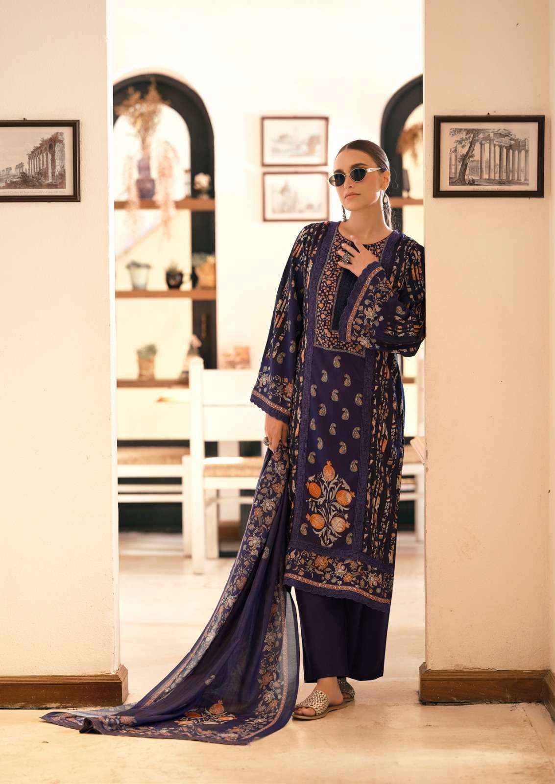 The Hermitage Shop Bagh Edition 3 Lawn Cotton Salwar Kameez Wholesale Rate ( 6 Pcs Catalog )