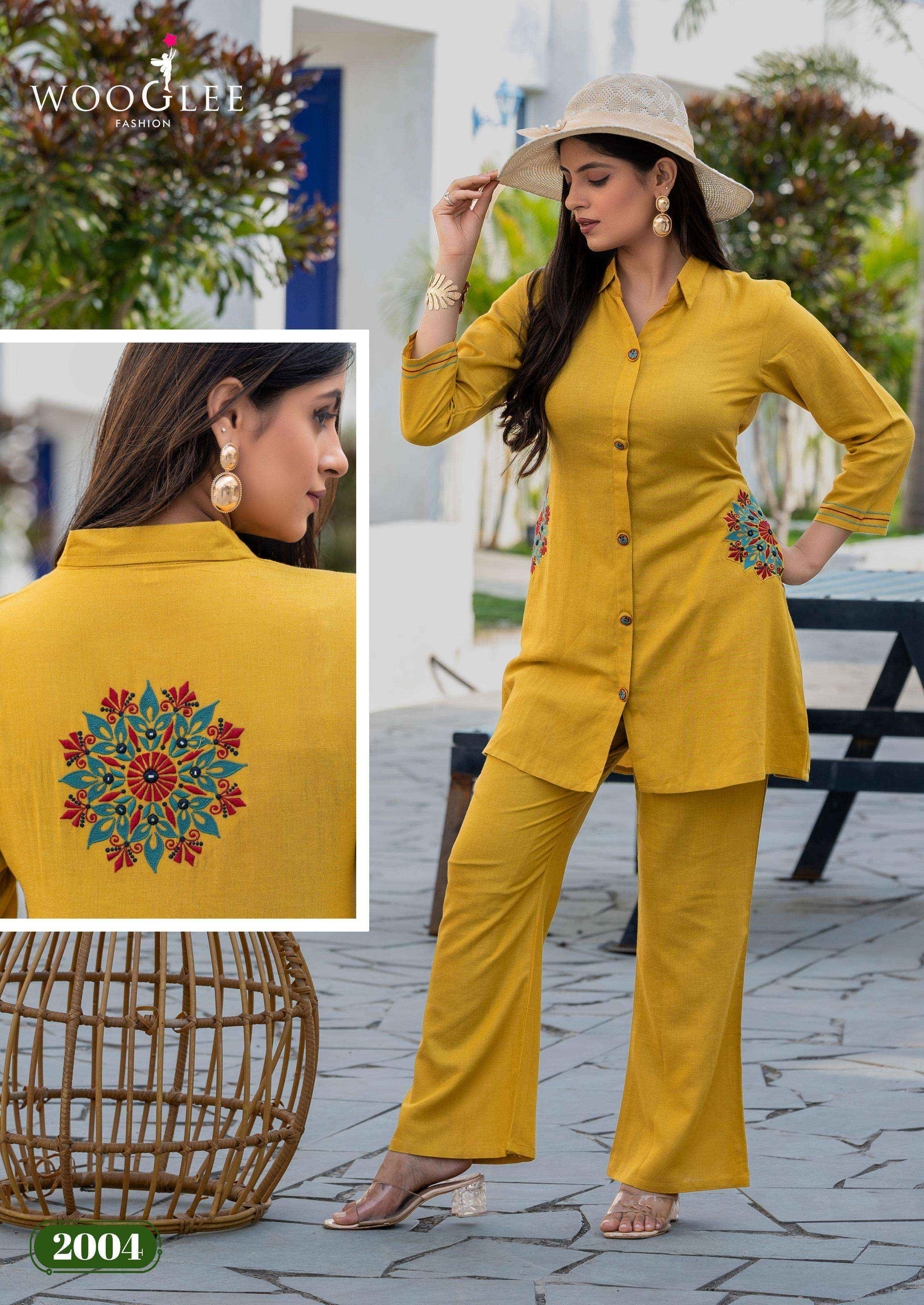 Woodee Elina Cotton Top With Bottom Wholesale Rate ( 4 Pcs Catalog )