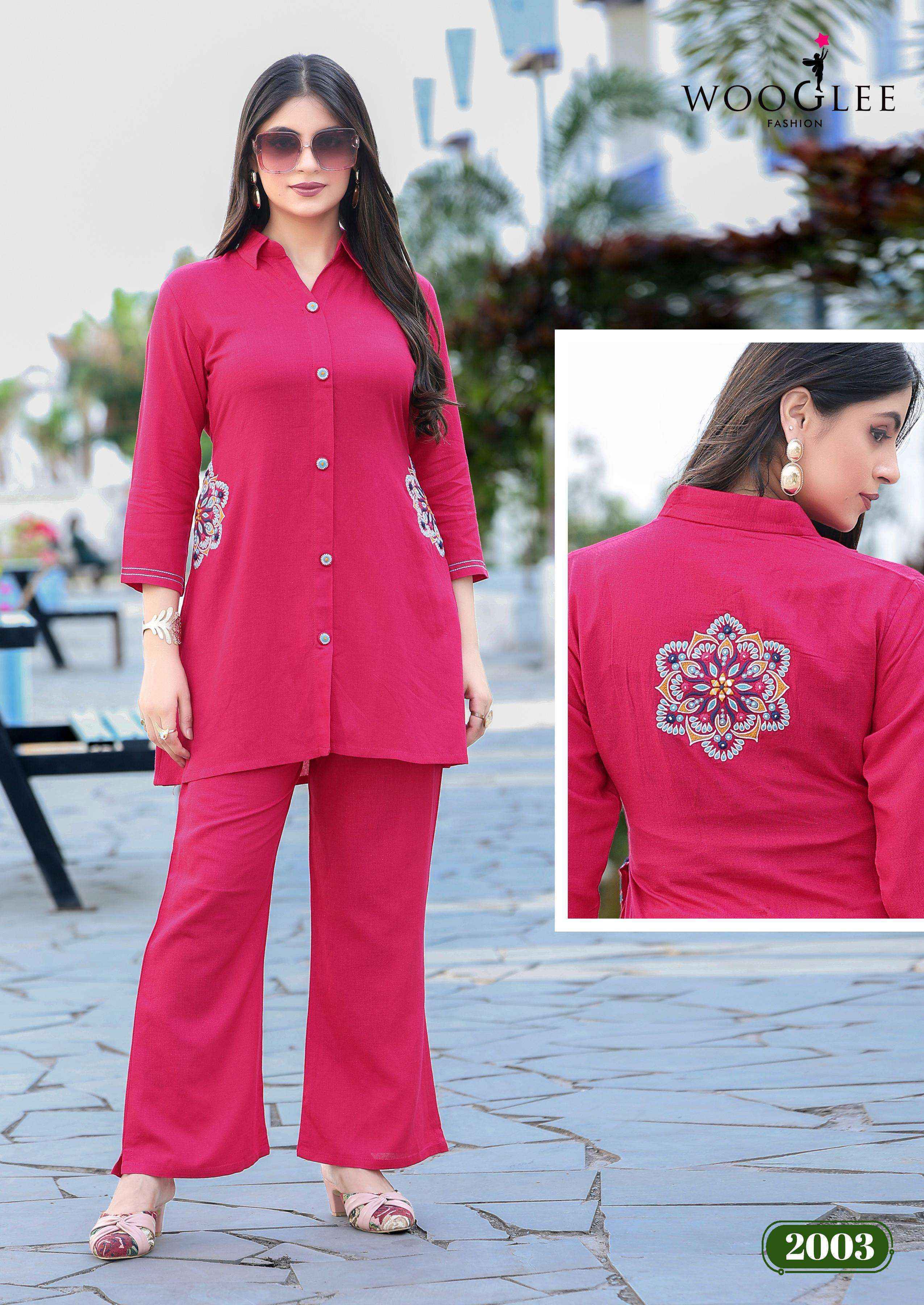 Woodee Elina Cotton Top With Bottom Wholesale Rate ( 4 Pcs Catalog )