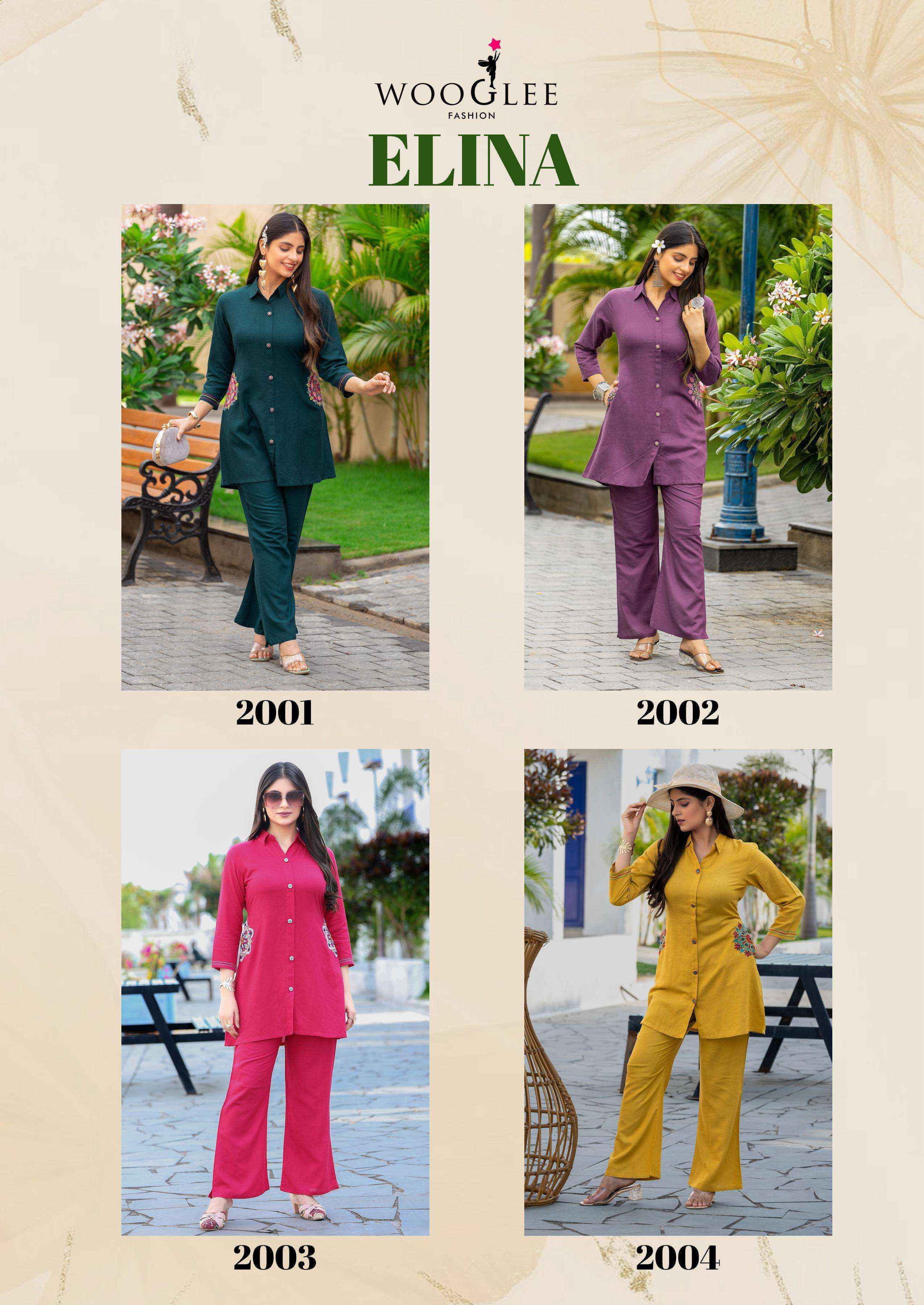 Woodee Elina Cotton Top With Bottom Wholesale Rate ( 4 Pcs Catalog )