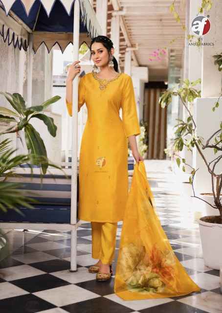 Anju Fabrics Nakhrali Vol 6 Modal Silk Kurti Combo Wholesale Rate ( 6 Pcs Catalog )