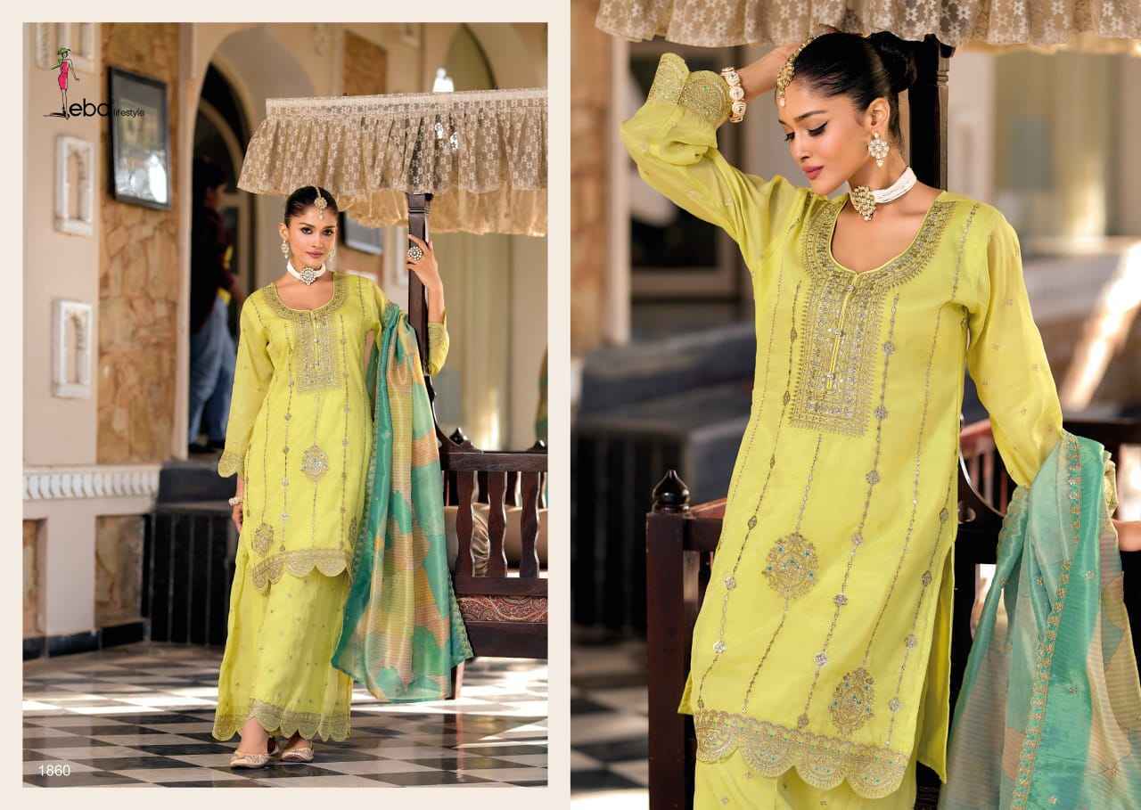 Eba Lifestyle Diya Readymade Simar Dress Wholesale Rate ( 2 Pcs Catalog )